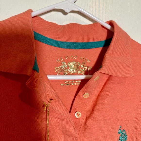 🧡NWT—Ralph Lauren Coral Polo Shirt - Picture 3 of 5